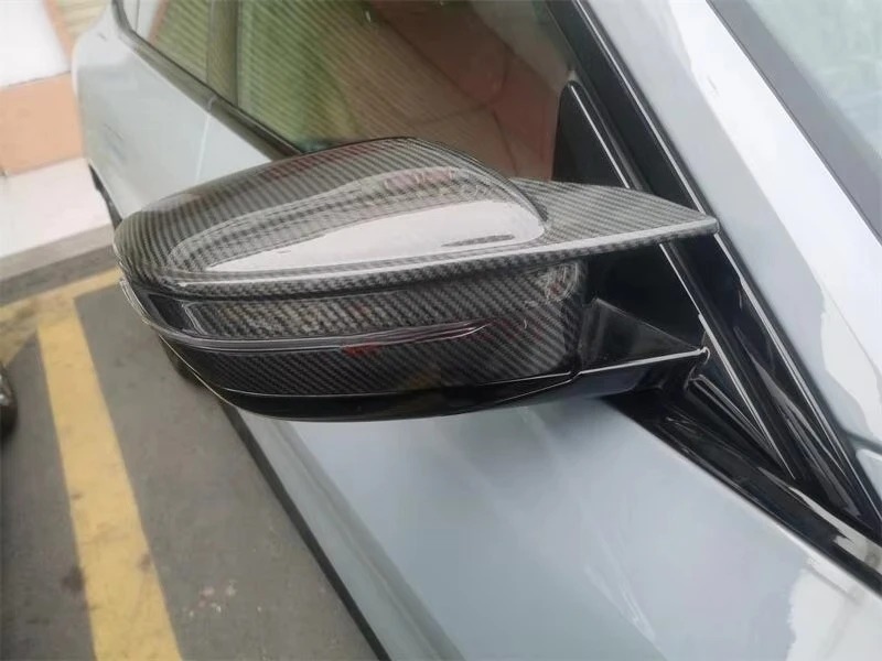 Dry Carbon Fiber Rear View Mirror Cover M Style for  4 Series Sedan 4-door G26 2020+ Carbon Front Side Mirror Cover